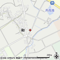 長野県東御市和8543周辺の地図