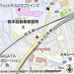 栃木藤岡線周辺の地図