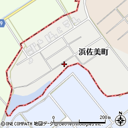 石川県小松市浜佐美町周辺の地図