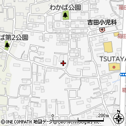 群馬県前橋市箱田町203周辺の地図