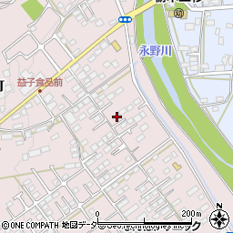 栃木県栃木市平井町154周辺の地図