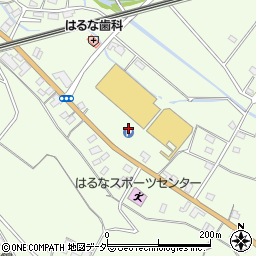 はるなショッピングタウンＰＯＷＥＲ　ＣＥＮＴＥＲ駐車場周辺の地図