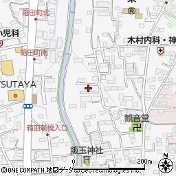 群馬県前橋市箱田町518周辺の地図