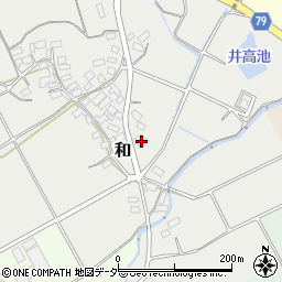 長野県東御市和8516周辺の地図