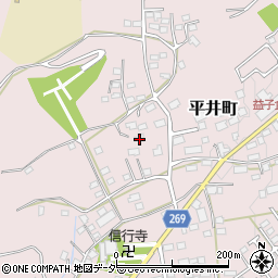 栃木県栃木市平井町510周辺の地図