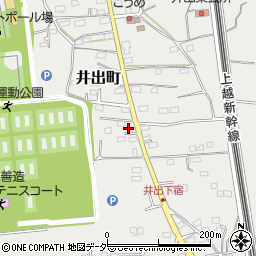 群馬県高崎市井出町1722周辺の地図