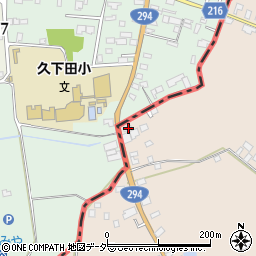 茨城県筑西市樋口538周辺の地図