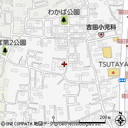 群馬県前橋市箱田町204周辺の地図