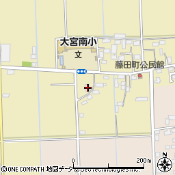 栃木県栃木市藤田町15周辺の地図