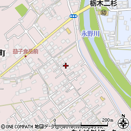 栃木県栃木市平井町153周辺の地図