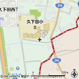 栃木県真岡市久下田469-1周辺の地図