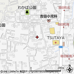 群馬県前橋市箱田町262周辺の地図