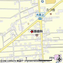 大原一区公民館周辺の地図