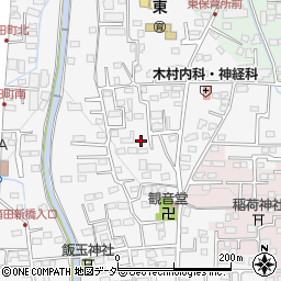 群馬県前橋市箱田町479周辺の地図