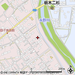 栃木県栃木市平井町137周辺の地図