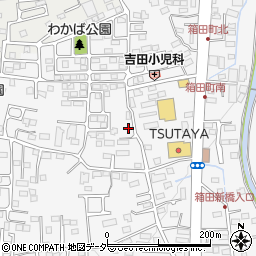 群馬県前橋市箱田町271周辺の地図