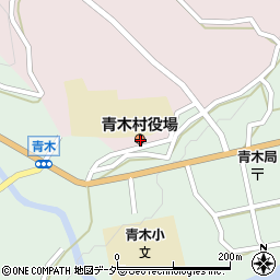 長野県小県郡青木村周辺の地図