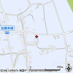 長野県安曇野市穂高有明古厩6208周辺の地図