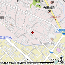 栃木県足利市小俣町209-10周辺の地図