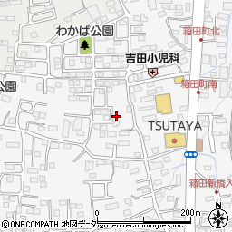 群馬県前橋市箱田町261周辺の地図