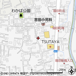 群馬県前橋市箱田町399周辺の地図