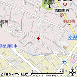 栃木県足利市小俣町209-3周辺の地図