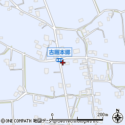 長野県安曇野市穂高有明古厩6332-5周辺の地図