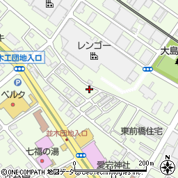 群馬県前橋市天川大島町1057-6周辺の地図