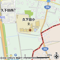 栃木県真岡市久下田491周辺の地図