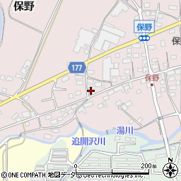 長野県上田市保野9周辺の地図