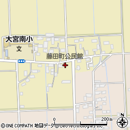栃木県栃木市藤田町427周辺の地図
