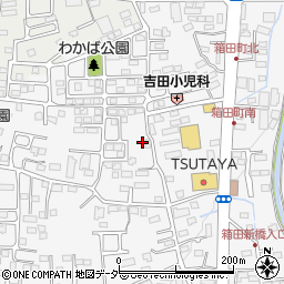 群馬県前橋市箱田町273周辺の地図