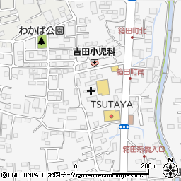 群馬県前橋市箱田町403周辺の地図