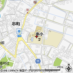 石川県小松市串町乙周辺の地図