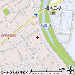 栃木県栃木市平井町135周辺の地図