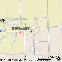栃木県栃木市藤田町421周辺の地図