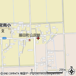 栃木県栃木市藤田町423周辺の地図