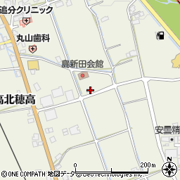 長野県安曇野市穂高北穂高1732周辺の地図
