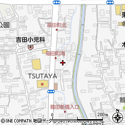 群馬県前橋市箱田町384-1周辺の地図