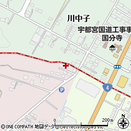 栃木県小山市南半田2004-8周辺の地図