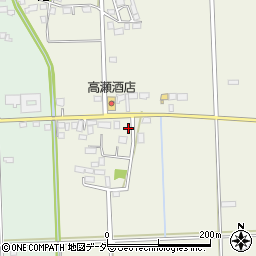 栃木県栃木市仲仕上町86周辺の地図