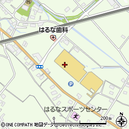 パワーセンター　うおかつ榛名店周辺の地図
