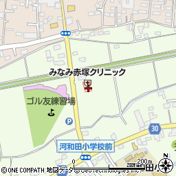 茨城県水戸市河和田町4940周辺の地図