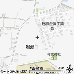 茨城県桜川市岩瀬2092周辺の地図