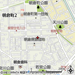 県営朝倉団地６０－Ｄ棟周辺の地図