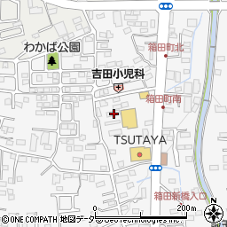 群馬県前橋市箱田町399-1周辺の地図