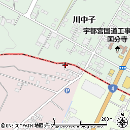 栃木県小山市南半田2004-10周辺の地図