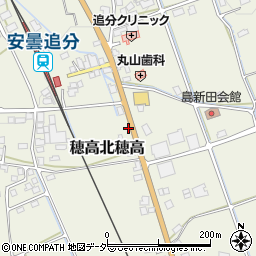 長野県安曇野市穂高北穂高3235周辺の地図