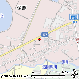 長野県上田市保野306周辺の地図
