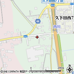 栃木県真岡市久下田404-2周辺の地図